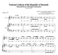 Burundi anthem sheet music (cropped).jpg