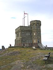 Der Cabot Tower auf dem Signal Hill