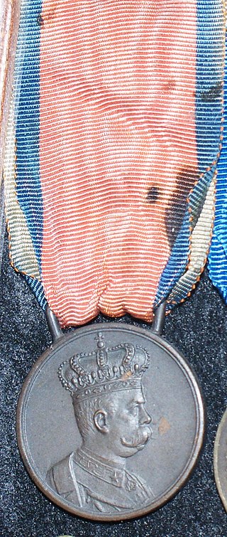 <span class="mw-page-title-main">Commemorative Medal of the African Campaigns</span> Italian military award