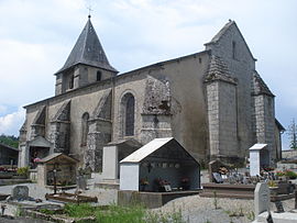 Църквата в Châtelus-le-Marcheix