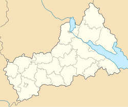Kániv ubicada en Óblast de Cherkasy