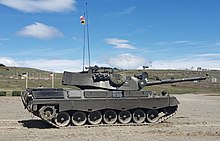 A Chilean Army Leopard 1V