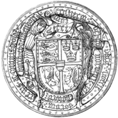 Sigilum secretum of Christian I, 1457–60