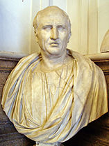 Busto di Cicerone ai Musei Capitolini.