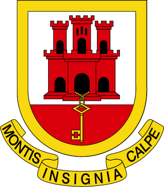 <span class="mw-page-title-main">Coat of arms of Gibraltar</span> National coat of arms of Gibraltar