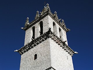Torre de la Basílica de la Asunción de Nuestra Señora / Tower of the Basilic of the Asunción de Nuestra Señora.