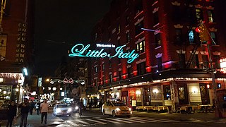 Little Italy, Manhattan Neighborhood in Manhattan in New York City