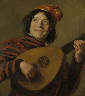 Lute Player көшірмесі Франс Халс - SK-A-134.JPG