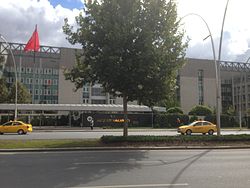 Edifício do Ministério das Relações Exteriores da Turquia, em Ancara