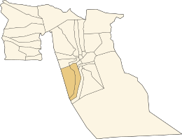 District de Mih Ouansa - Carte