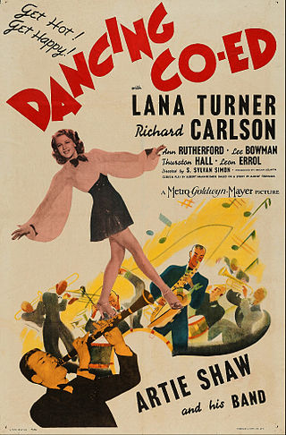 <i>Dancing Co-Ed</i> 1939 romantic comedy film directed by S. Sylvan Simon