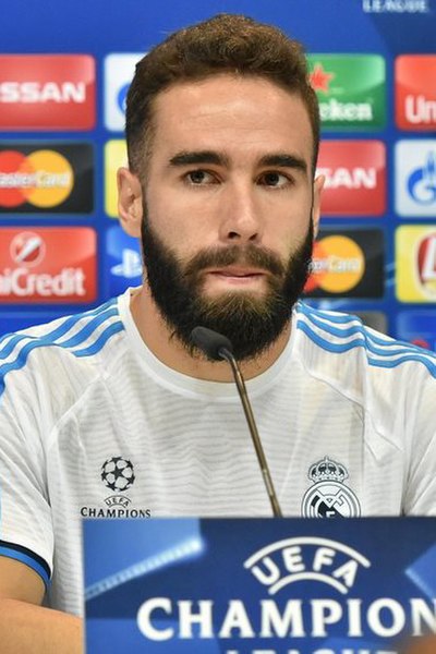 Carvajal with Real Madrid in 2015