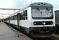 DSB treinstel 4293 van het type MR op 22 mei 2009 te Padborg.