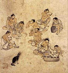 Hongdo Kim, "Lunch" Danwon-Jeomsim.jpg