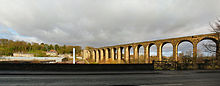 Denby Dale Viaduct on the Penistone Line Denby Dale viaduct in 2008.jpg