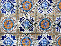Modern tiles from Deruta.
