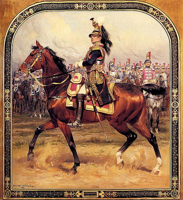 Le Général d'Hautpoul à cheval by Édouard Detaille, 1912