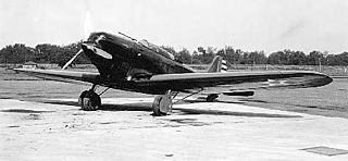 Lockheed YP-24 Prototype two-seat fighter