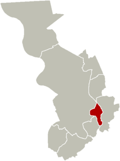 Borgerhout District of Antwerp in Flemish Region, Belgium