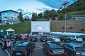 Autokino des Festivals bei St. Ulrich (2020).