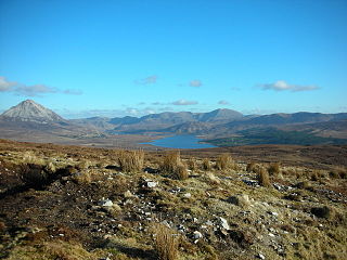 <span class="mw-page-title-main">Lough Nacung Upper</span> Lake in County Donegal, Ireland