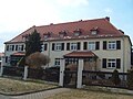 In good hope: group of terraced houses with four single-family houses, part of a settlement of the General Saxon Settlers Association on Duckwitzstrasse (individual monument for ID no. 09304974)