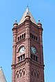 Tower of Central High School in downtown Duluth