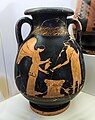 Early classical Attic red-figure pelike - ARV extra - Nike and king - woman and king - Roma MNEVG 50745 - 03