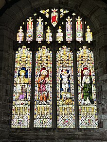 East Window, Mynors' Chapel, St Weonard's Church East Window, Mynors Chapel, St Weonard's Church.jpg