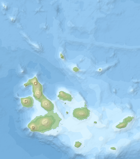 Isla Isabela ubicada en Islas Galápagos
