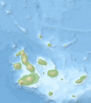 Pozíciós térkép Galápagos-szigetek