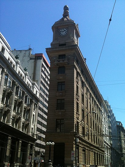 Cómo llegar a Edificio Agustín Edwars en transporte público - Sobre el lugar