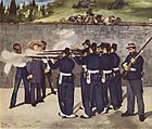 Édouard Manet, La arkebusado de la imperiestro Maksimiliano, 1868-1869