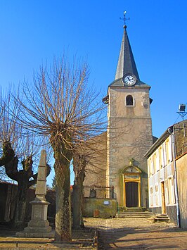 Kerk van Saint-André / Sankt Andreas in Servigny-lès-Raville / Silbernachen bei Rollingen