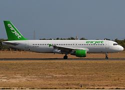 Airbus A320-200 of the Eirjet