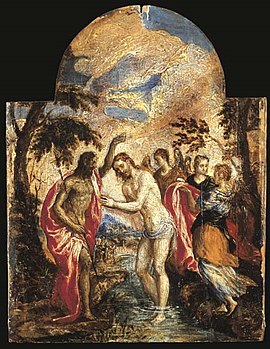 El Greco - Baptism of Christ 2004 CKS 06967 0091 091243.jpg