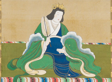 Empress Suiko, the first empress regnent of Japan.