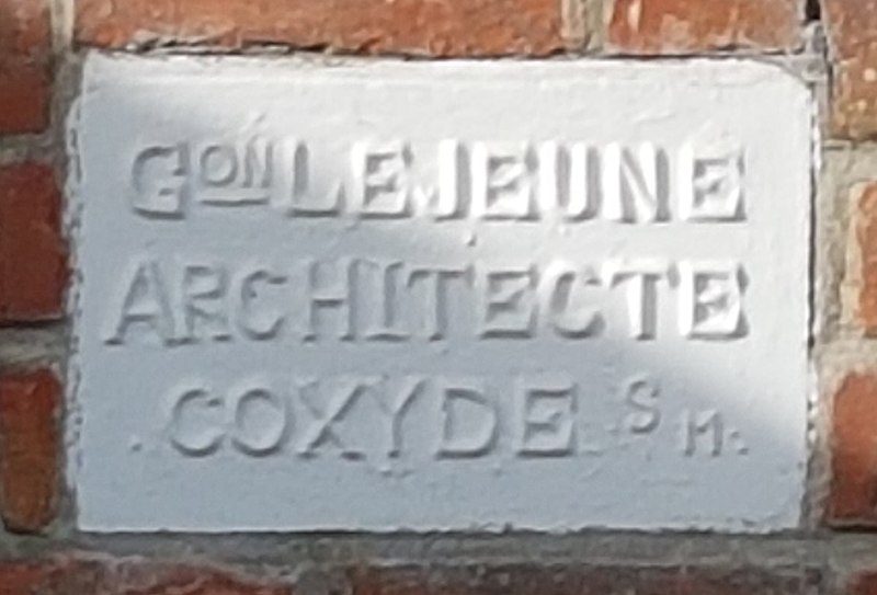 File:Epigraphe de l'architecte Gaston Lejeune.jpg