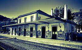 Stazione ferroviaria di Pinhão, al km 118 della Linha do Douro