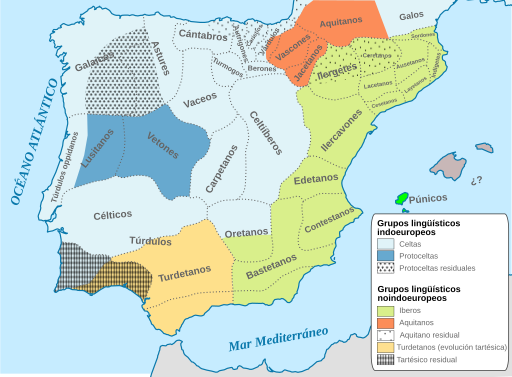 Ethnographic Iberia 200 BCE-es