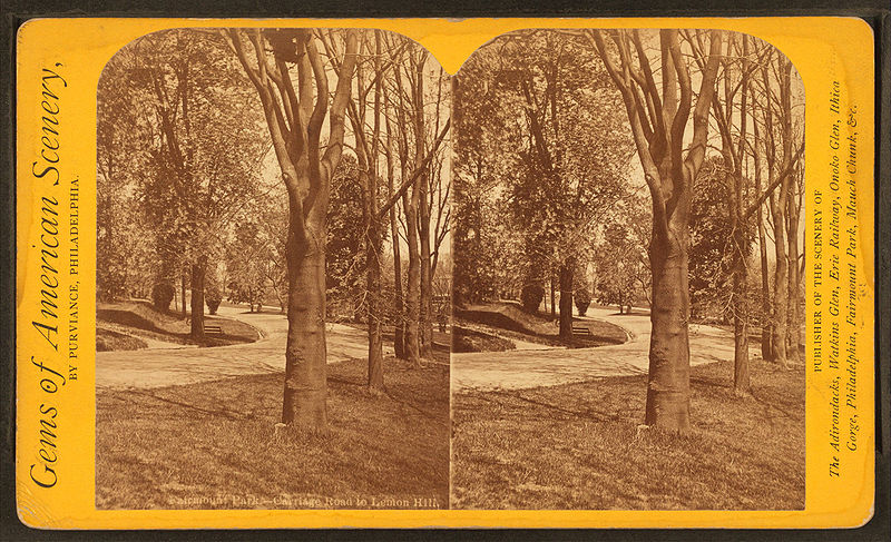 File:Fairmount Park. Carriage road to Lemon Hill, by Purviance, W. T. (William T.).jpg