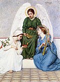 Faith, Hope and Love, as portrayed by Mary Lizzie Macomber (1861–1916)