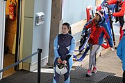 Deutsch: 2. und finaler Lauf der Juniorinnen bei den 33. FIL Juniorenweltmeisterschaften 2018 in Altenberg/Erzgebirge am 1. Februar 2018 (Namen der Abgebildeten in den Kategorien) English: 2nd and final run female juniors at the 2018 33th FIL Junior World Championships at Februar 1st alt Altenberg, Germany (names in categories)