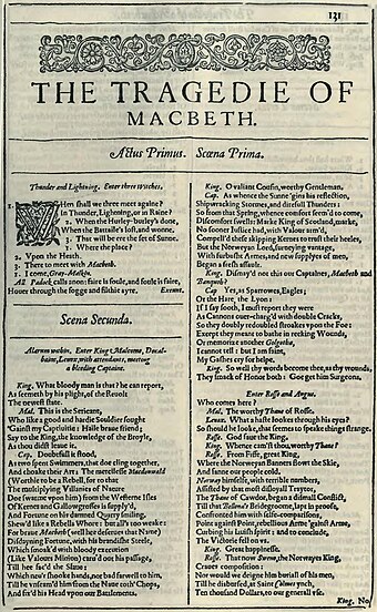 File:First-page-first-folio-macbeth.jpg (Source: Wikimedia)