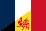 Vignette pour Fichier:Flag of French language (Wallonia).svg