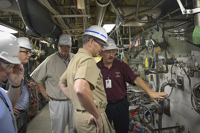 File:Flickr - Official U.S. Navy Imagery - CNO tours PCU Gerald R. Ford..jpg