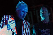 The Prodigy reached number one with remixes of their previous singles "Voodoo People" and "Out of Space", as well a new track, "Spitfire". Flint&Holiday.jpg