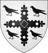 Wappen von Flintshire Welsh: Sir y Fflint