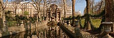 La fuente de María de Médici, en el Jardín del Luxemburgo