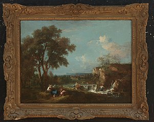 Ideal Landscape with Figures